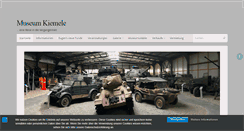Desktop Screenshot of museum-kiemele.de